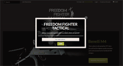 Desktop Screenshot of freedomfightertactical.com